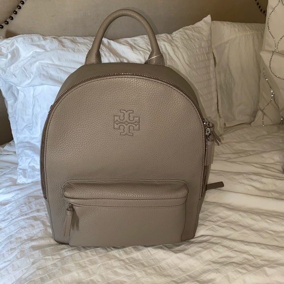 Tory Burch Handbags - New Tory Burch Thea pebbled leather backpack